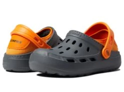 SKECHERS KIDS Foamies-Swifters II Clog/Collapsible Back/Faux Fur 406456L (Little Kid/Big Kid)