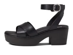 FitFlop Pilar Crossover Leather Ankle-Strap Platforms 5 FitFlop Pilar Crossover Leather Ankle-Strap Platforms -Shoe Specialty Store 61ijLCqKCsL
