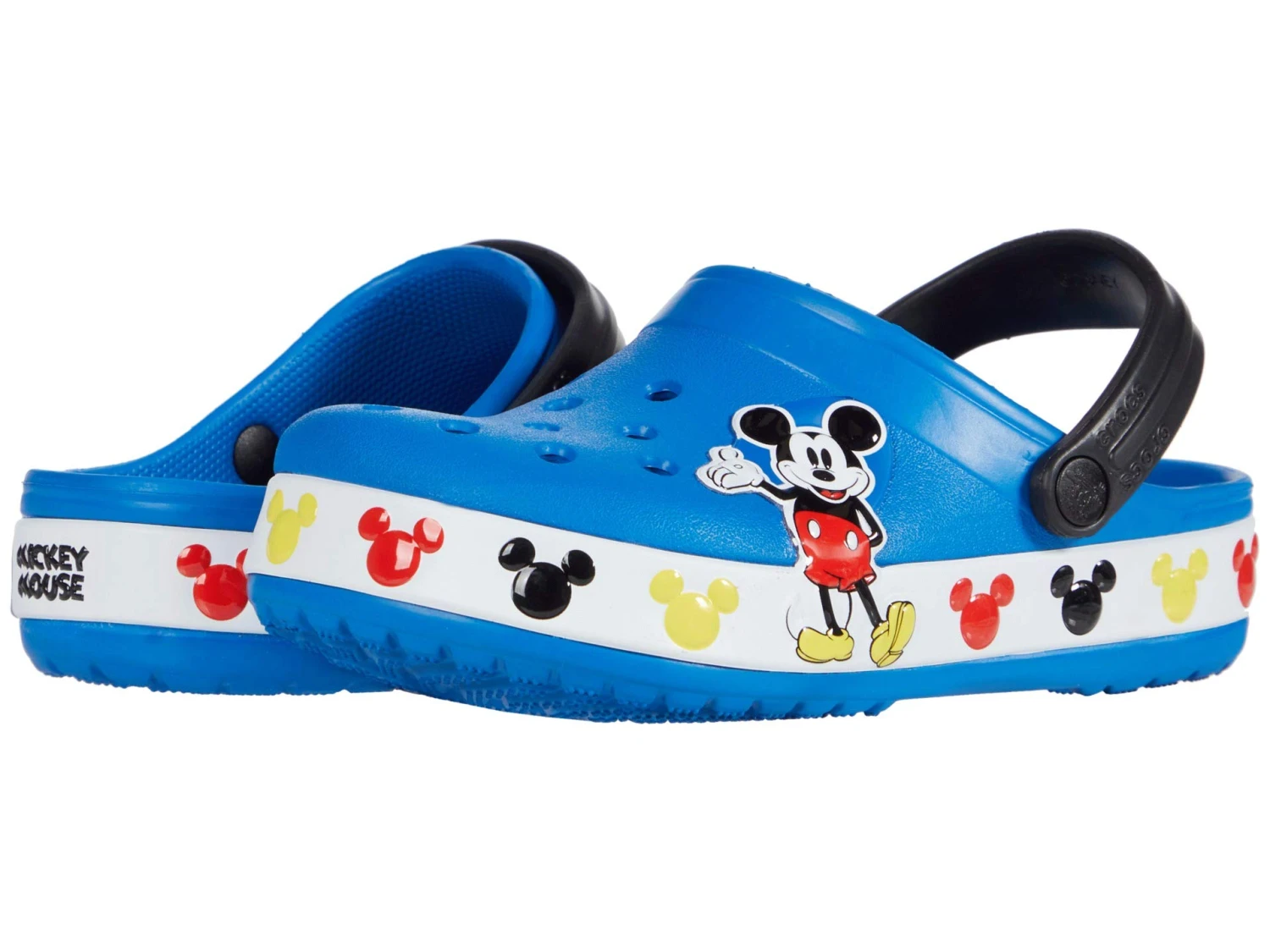 Crocs Kids Fun Lab Disney Mickey Mouse™ Band Clog (Toddler/Little Kid) Crocs Kids Fun Lab Disney Mickey Mouse™ Band Clog (Toddler/Little Kid) -Shoe Specialty Store 7177v5peQfL