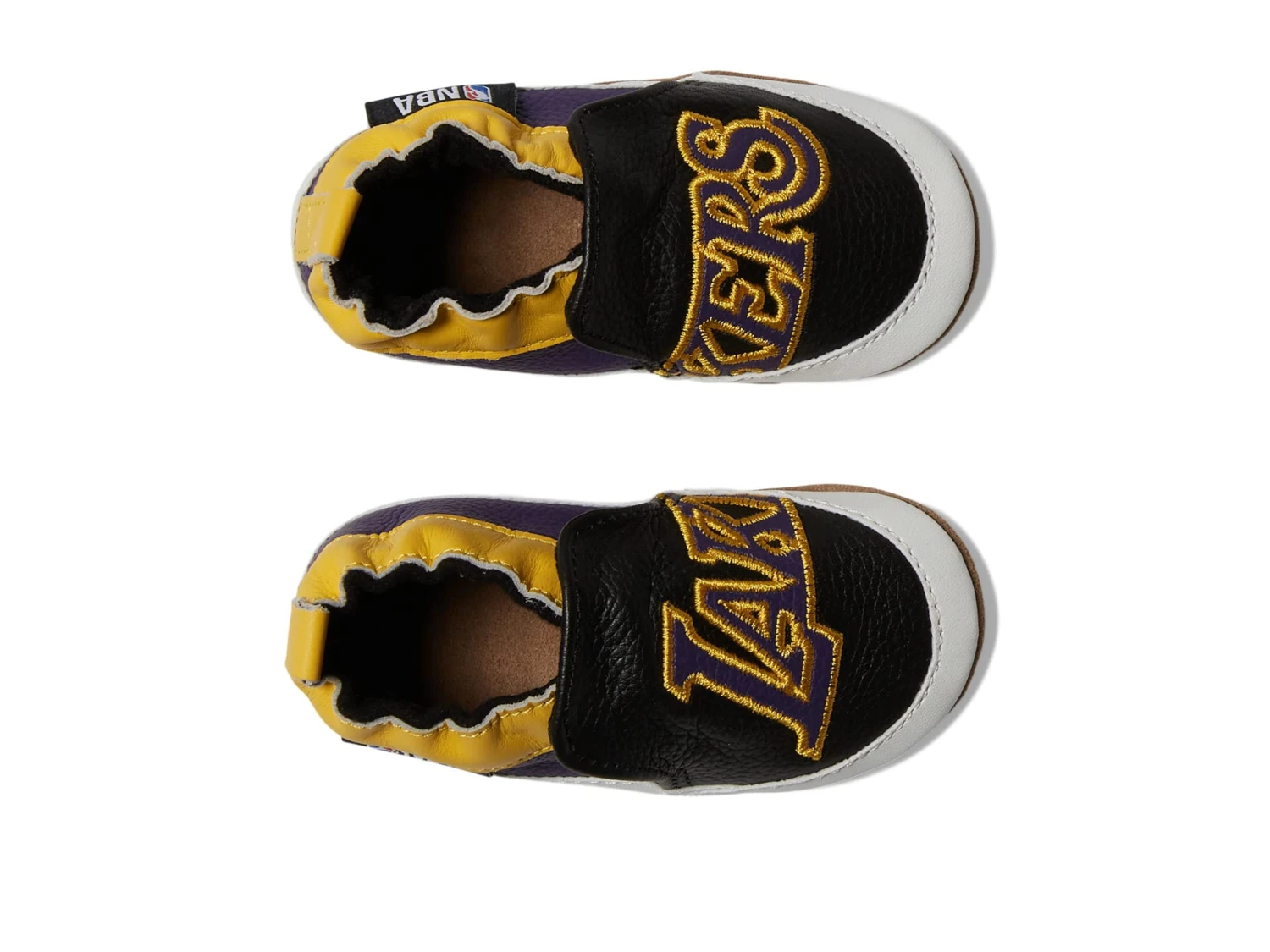 Robeez Lakers - Logo (Infant/Toddler) Robeez Lakers - Logo (Infant/Toddler) -Shoe Specialty Store 71AoWcQSamL