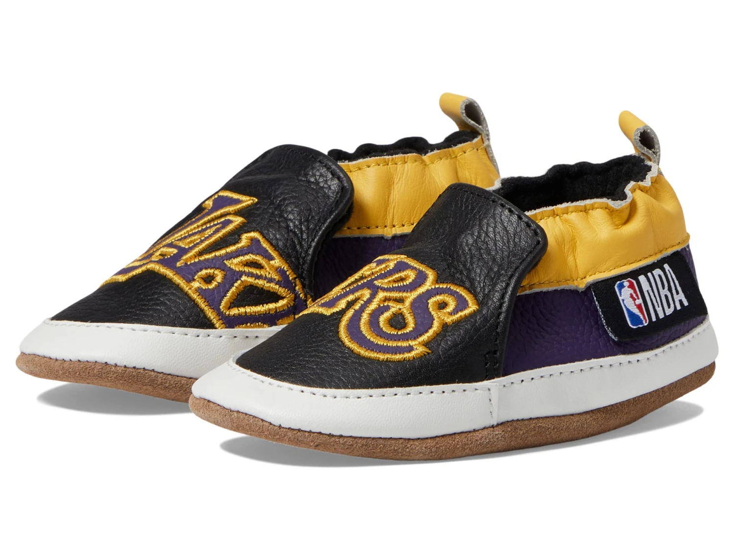 Robeez Lakers - Logo (Infant/Toddler) Robeez Lakers - Logo (Infant/Toddler) -Shoe Specialty Store 71B77v2oePL
