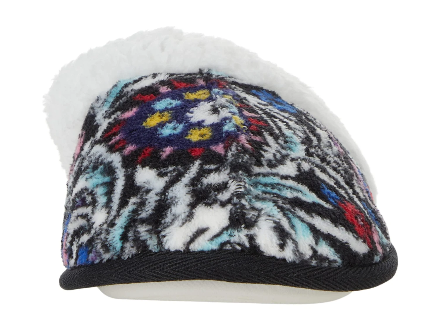 Vera Bradley Sherpa Trim Slippers Vera Bradley Sherpa Trim Slippers -Shoe Specialty Store