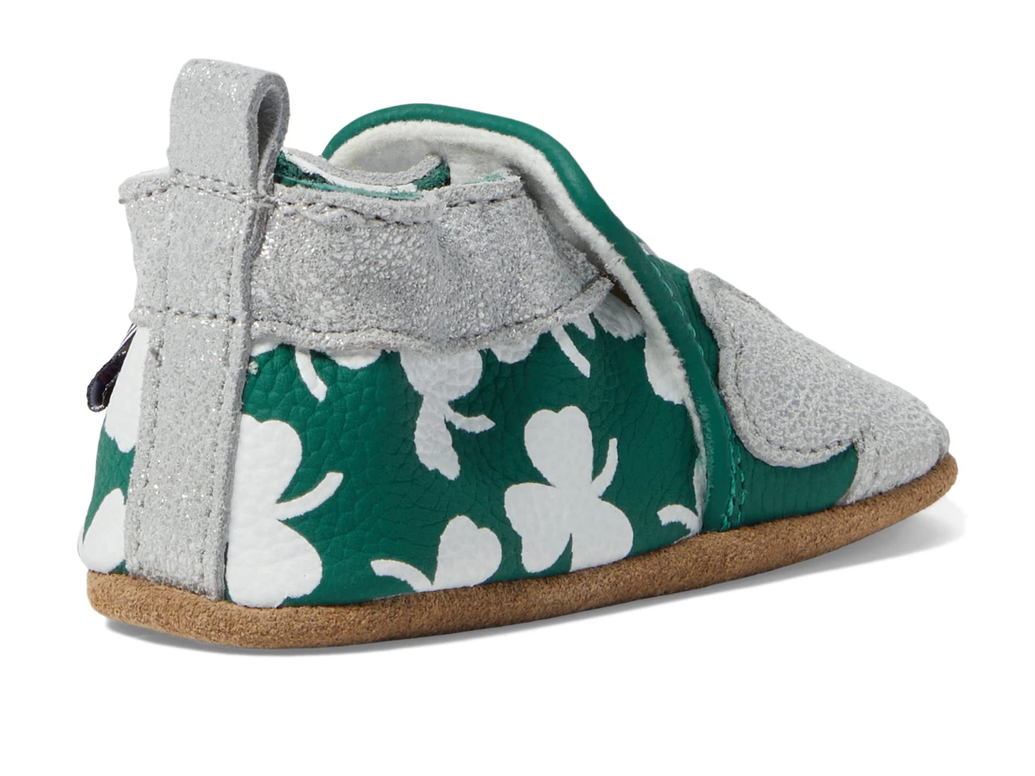 Robeez Celtics - Shamrock Patch (Infant/Toddler) Robeez Celtics - Shamrock Patch (Infant/Toddler) -Shoe Specialty Store 71Q3PuuhqnL