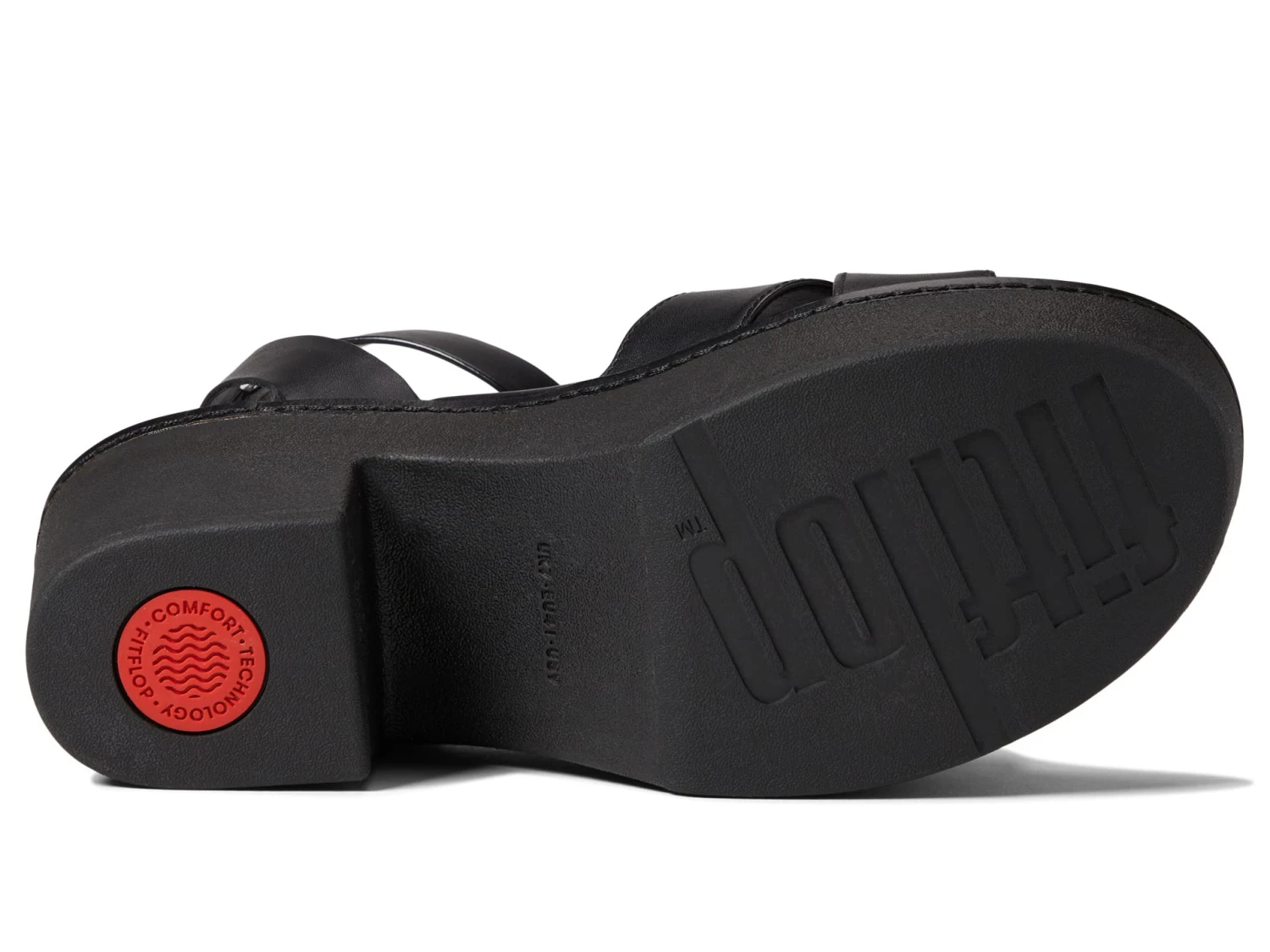 FitFlop Pilar Crossover Leather Ankle-Strap Platforms FitFlop Pilar Crossover Leather Ankle-Strap Platforms -Shoe Specialty Store 71cTD6C69DL