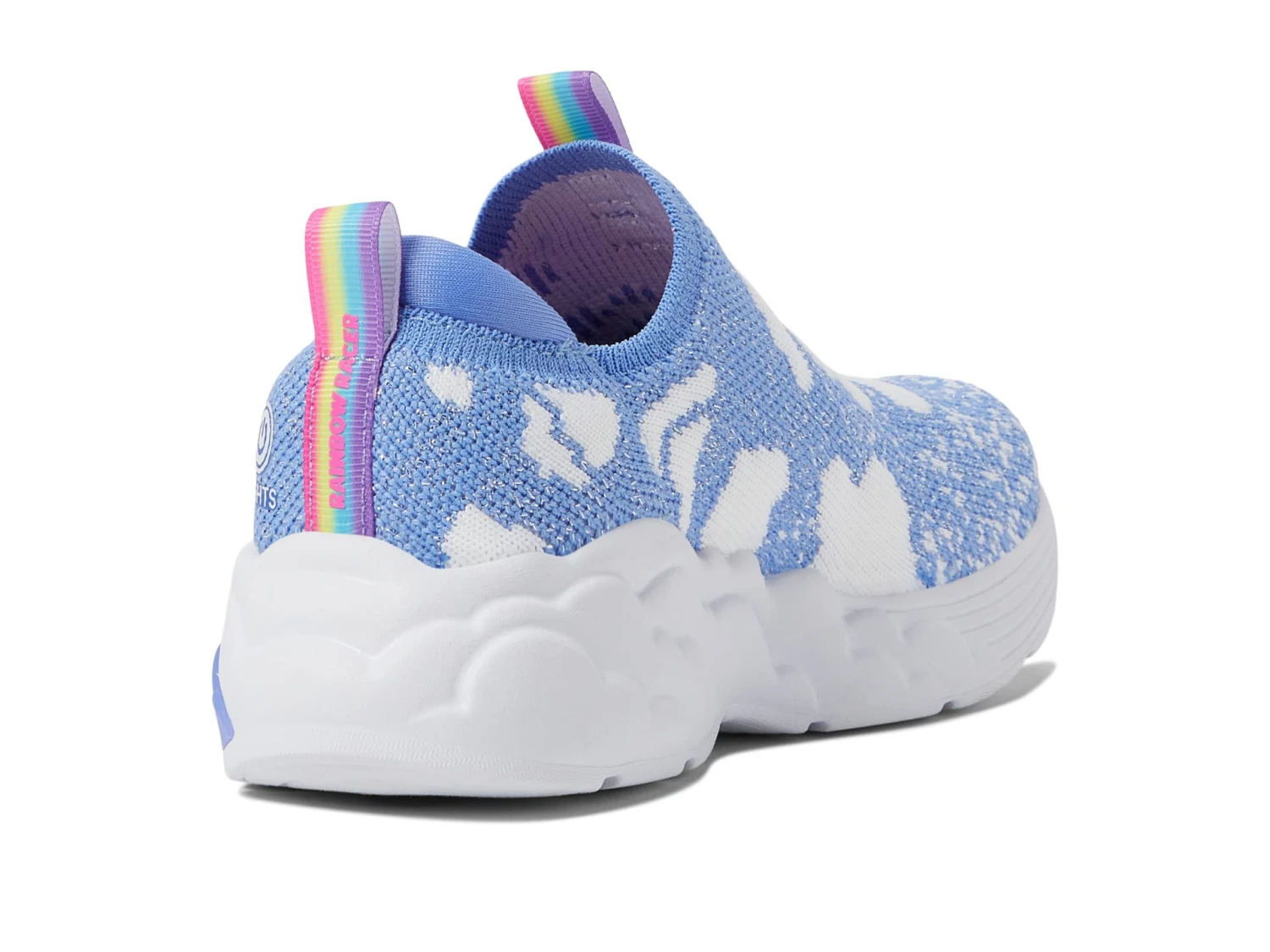 SKECHERS KIDS Sport Lighted - Rainbow Racer - Fluffy Dreamz 302318L (Little Kid/Big Kid) SKECHERS KIDS Sport Lighted - Rainbow Racer - Fluffy Dreamz 302318L (Little Kid/Big Kid) -Shoe Specialty Store 71rmJ6ay L