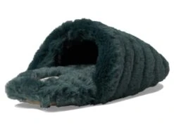Madewell Quilted Scuff Slippers In Recycled Faux Fur -Shoe Specialty Store 71ukk91753L