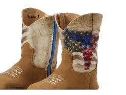 Roper Kids Cowbaby American Bull (Infant/Toddler) -Shoe Specialty Store 71ykWdCXnJL