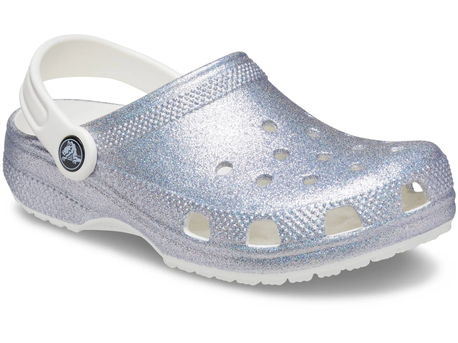 Crocs Kids Classic Glitter Clog (Little Kid/Big Kid) Crocs Kids Classic Glitter Clog (Little Kid/Big Kid) -Shoe Specialty Store 81SJdECbHqL