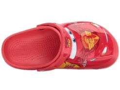 Crocs Kids CrocsFunLab Cars Lightning McQueen Clog (Toddler/Little Kid) -Shoe Specialty Store 81qfYnD89sL
