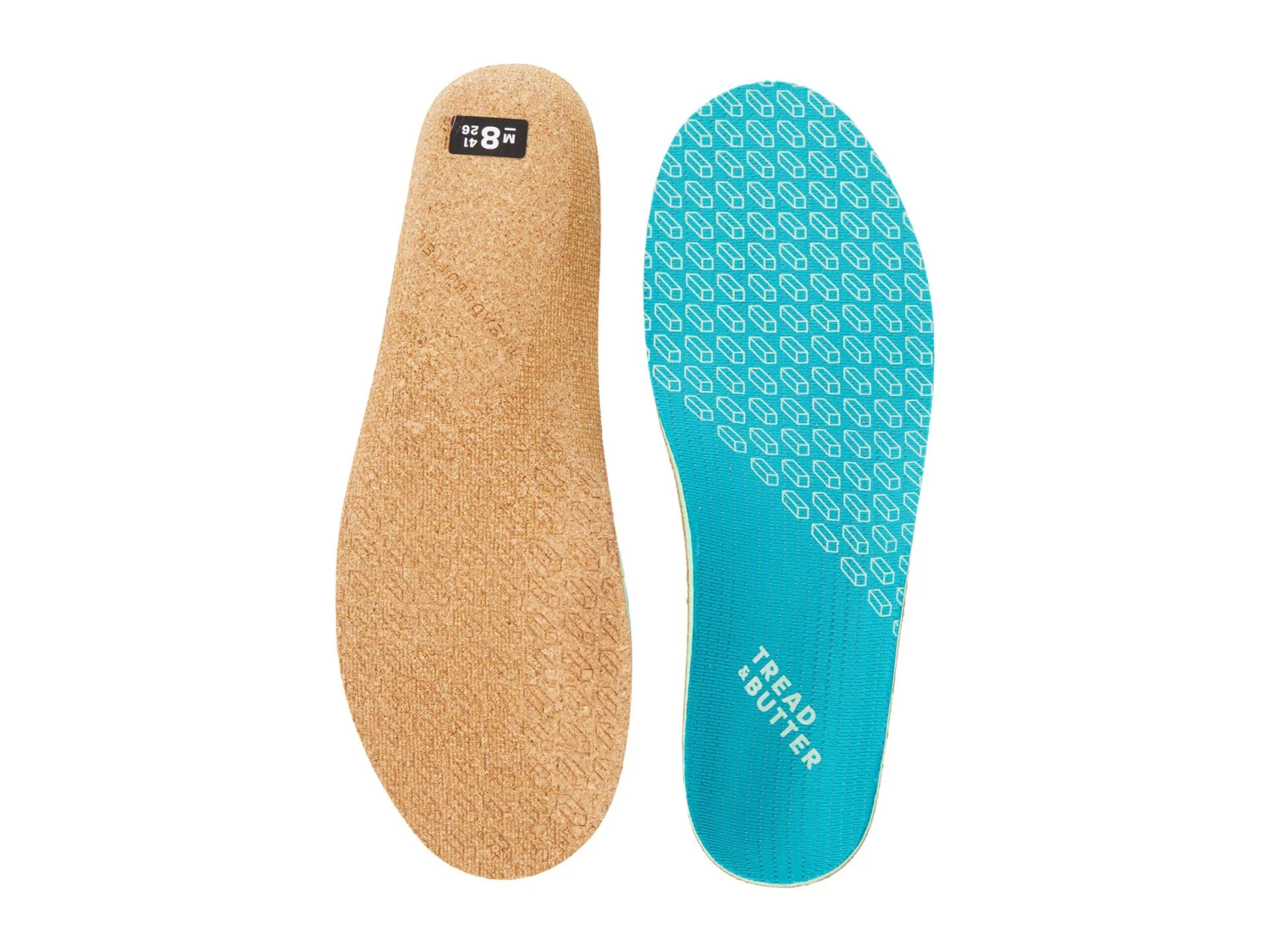Tread & Butter Cascadia Men's High Arch Cork Insole Tread & Butter Cascadia Men's High Arch Cork Insole -Shoe Specialty Store